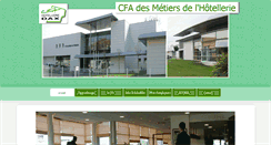 Desktop Screenshot of cfa-hotellerie-dax.org