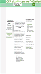 Mobile Screenshot of cfa-hotellerie-dax.org